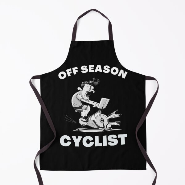Item preview, Funny spin, funny indoor cycling greyscale design - OFF SEASON CYCLIST (5) designed and sold by TourDePassion.
