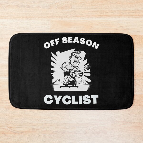 Item preview, Funny spin, funny indoor cycling greyscale design - OFF SEASON CYCLIST (7) designed and sold by TourDePassion.