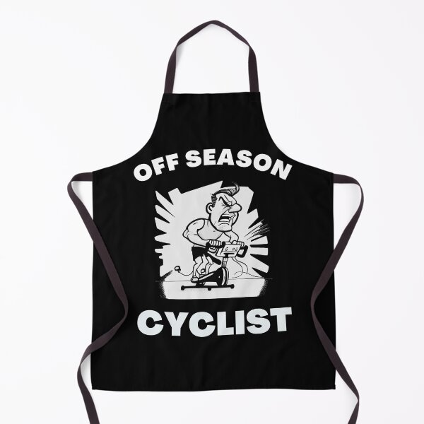 Item preview, Funny spin, funny indoor cycling greyscale design - OFF SEASON CYCLIST (7) designed and sold by TourDePassion.