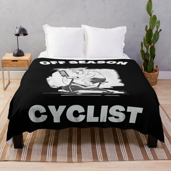 Item preview, Funny spin, funny indoor cycling greyscale design - OFF SEASON CYCLIST (9) designed and sold by TourDePassion.