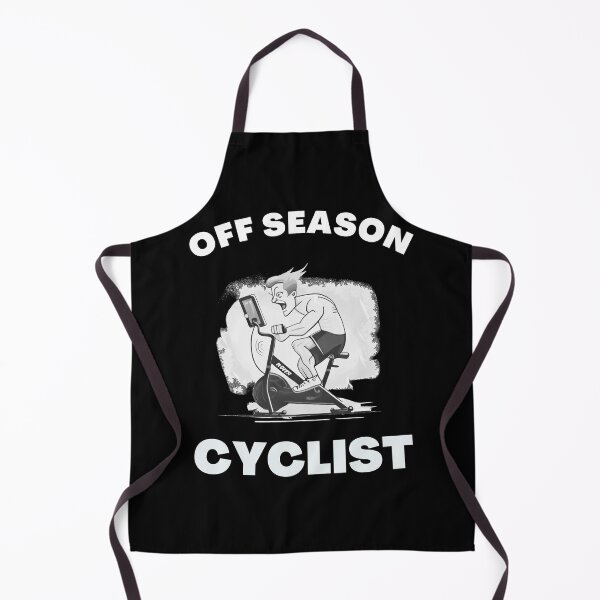 Artikelvorschau, Lustiger Spin, lustiges Indoor-Cycling-Graustufen-Design - OFF SEASON CYCLIST (9) entworfen und verkauft von TourDePassion.