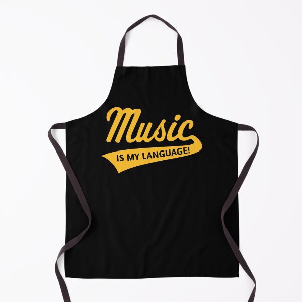 Item preview, Music Is My Language! (Music / Musician / Gold) designed and sold by MrFaulbaum.