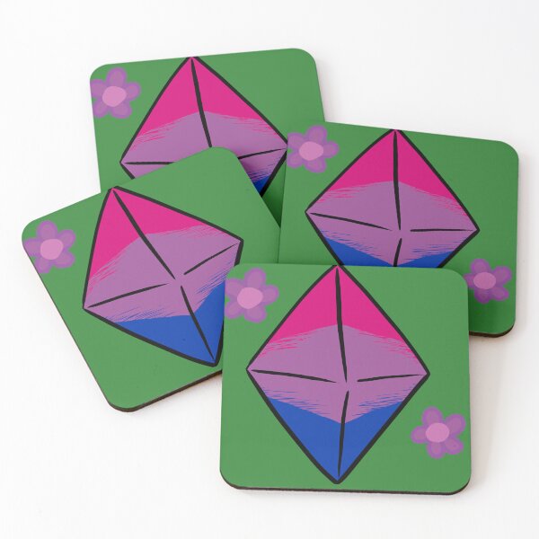 Item preview, Bisexual Bi Biromantic Pride Flag Diamond Doodle LGBT LGBTQIA designed and sold by Spell-the-Bee.