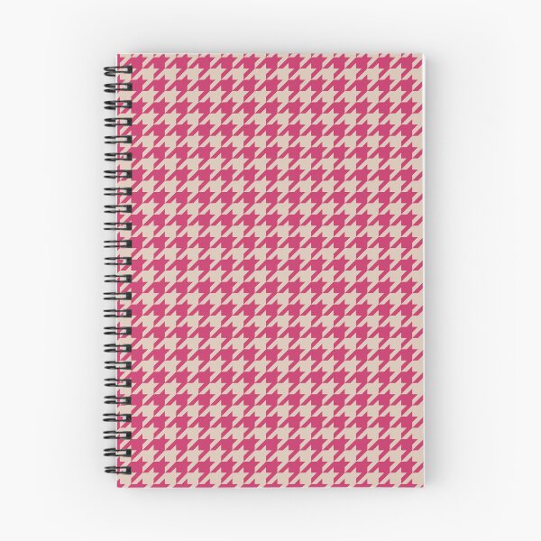 Item preview, Pink Beige Houndstooth Pattern designed and sold by thelustrous.