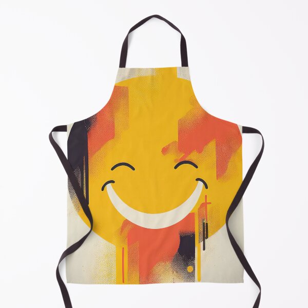 Item preview, Airbrushed German flag colored happy smiley designed and sold by RK - Shop.