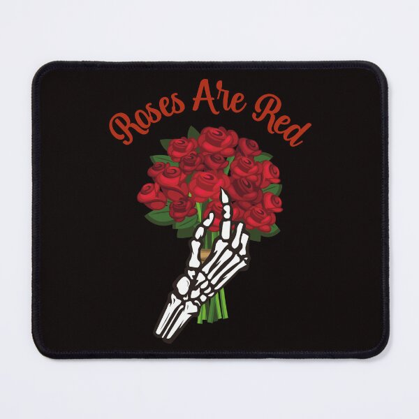Item preview, Roses Are Red Goth Valentine's Day, Spooky Valentine's Day designed and sold by desireedickens.