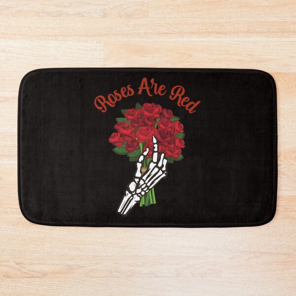 Item preview, Roses Are Red Goth Valentine's Day, Spooky Valentine's Day designed and sold by desireedickens.