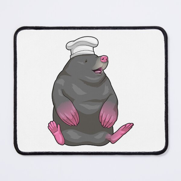 Item preview, Mole Cook Chef hat Cooking designed and sold by Snabdesign84.