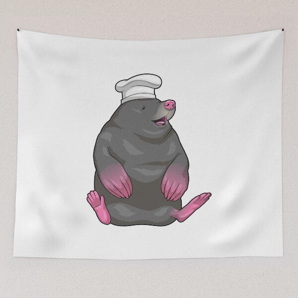 Item preview, Mole Cook Chef hat designed and sold by Snabdesign84.