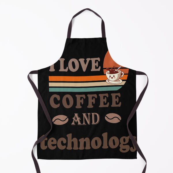 Item preview, i love coffee and technology designed and sold by TrendsDesign	 ⭐⭐⭐⭐⭐.