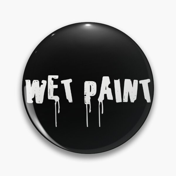 Item preview, Wet paint white designed and sold by Monikatees.