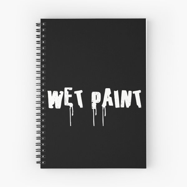 Item preview, Wet paint white designed and sold by Monikatees.