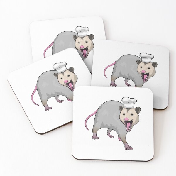 Item preview, Opossum Cook Chef hat designed and sold by Snabdesign84.