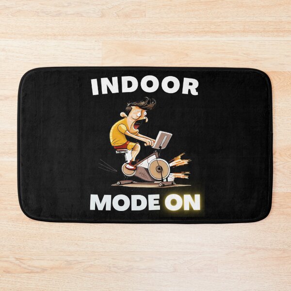 Item preview, Funny spin, funny indoor cycling design - INDOOR MODE ON (5) designed and sold by TourDePassion.