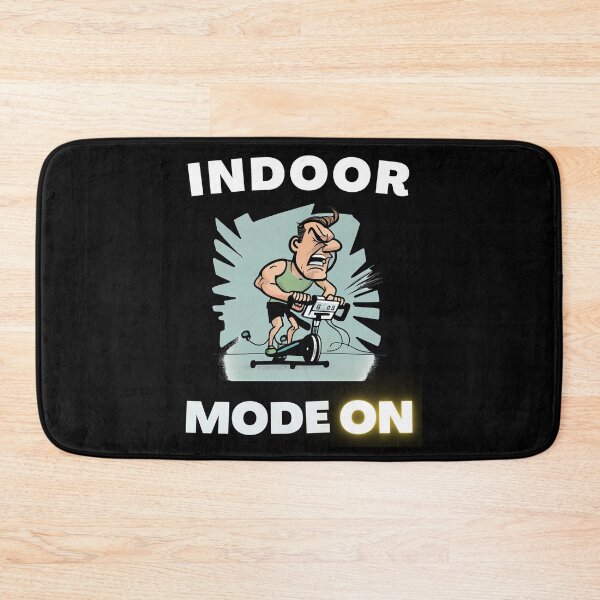 Item preview, Funny spin, funny indoor cycling design - INDOOR MODE ON (7) designed and sold by TourDePassion.
