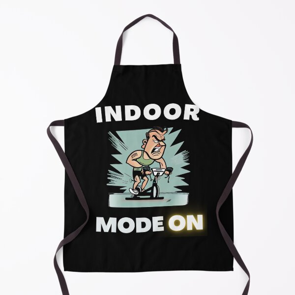 Item preview, Funny spin, funny indoor cycling design - INDOOR MODE ON (8) designed and sold by TourDePassion.