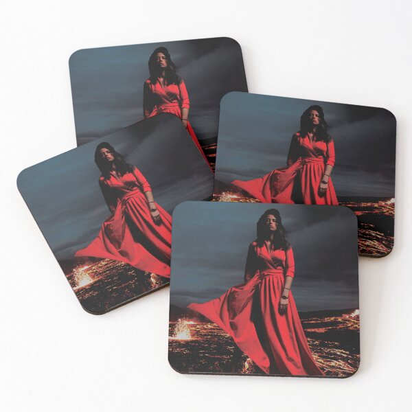 Item preview, Red Dress, Surreal Photographic Image of Volcano Eruption. designed and sold by I-Desire.