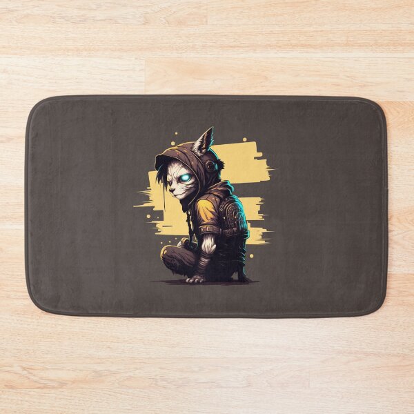 Item preview, Cyber Cat Blackhat Hacker designed and sold by Shaani.