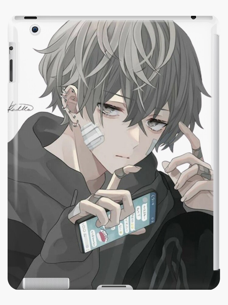 Dark Anime Boy | iPad Case & Skin