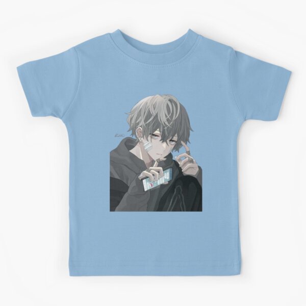 Anime boy Kids T-Shirt for Sale by Da1vyShop