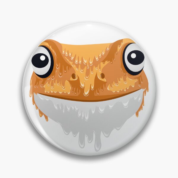 Item preview, Orange Frog grime art designed and sold by AmsaOza.