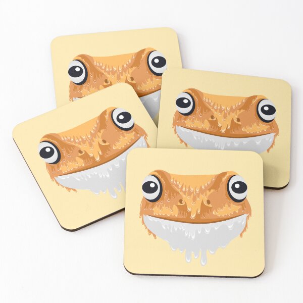 Item preview, Orange Frog grime art designed and sold by AmsaOza.