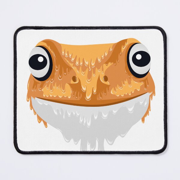 Item preview, Orange Frog grime art designed and sold by AmsaOza.