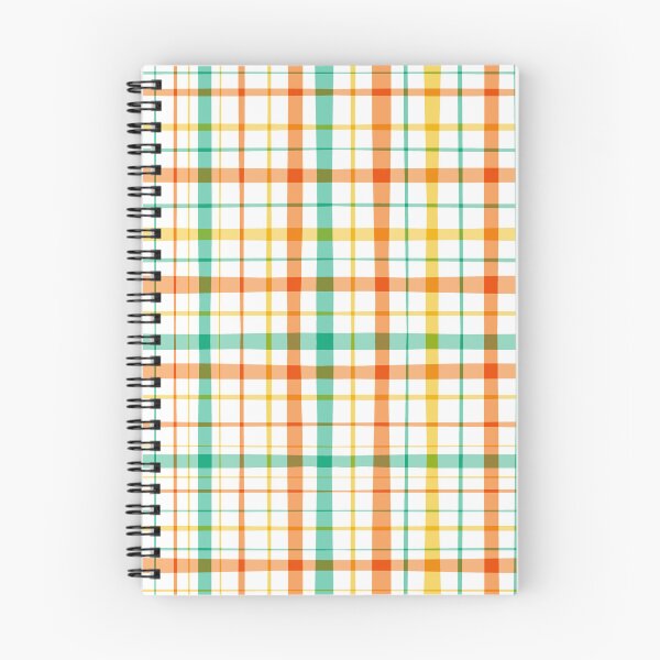Item preview, Orange Green Yellow Plaid Pattern designed and sold by Claudia McBain.