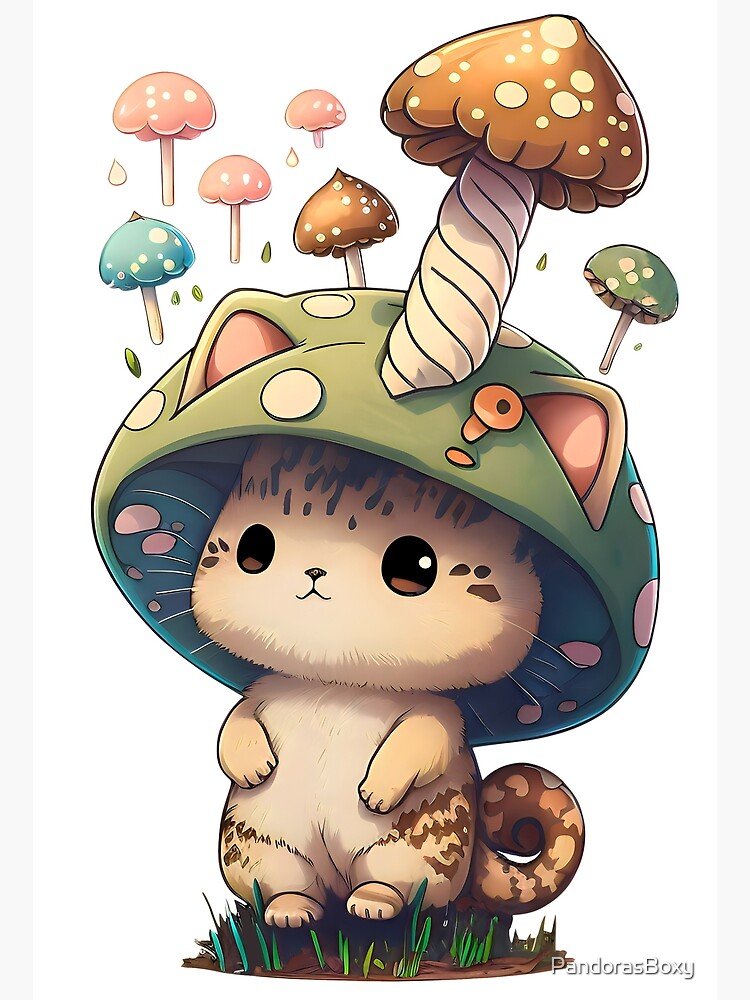 Mushroom cat sale