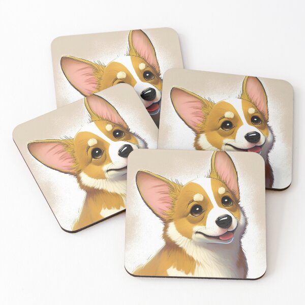 Item preview, Adorable corgi dog cartoon character designed and sold by RK - Shop.