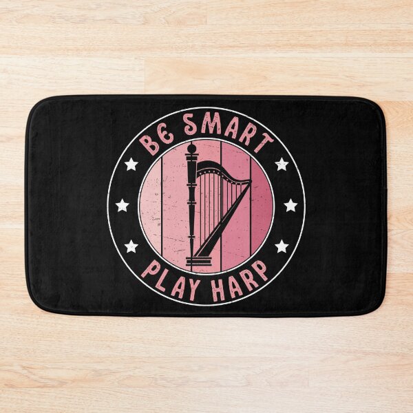 Item preview, Be Smart Play Harp Funny Harpist Harp Player designed and sold by StrongShirts.