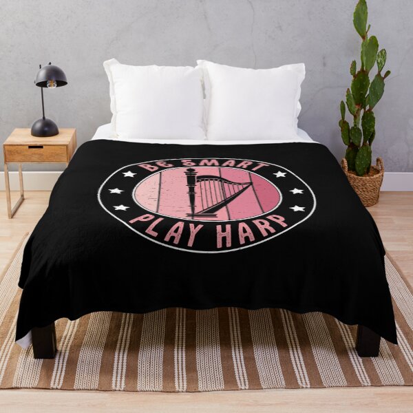 Item preview, Be Smart Play Harp Funny Harpist Harp Player designed and sold by StrongShirts.