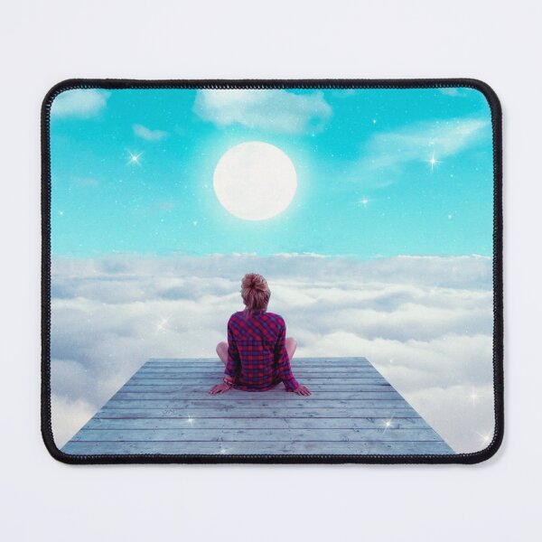 Item preview, Looking At Dreamy Clouds digital collage designed and sold by Yasmine khalifa.