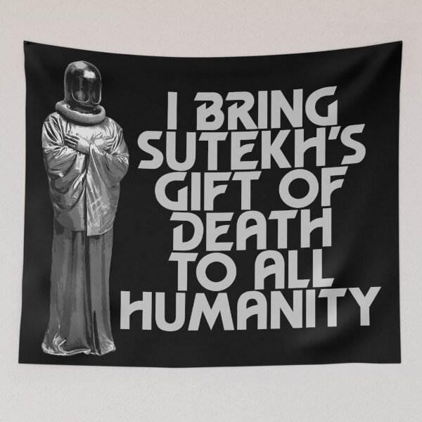 Item preview, I Bring Sutekh's Gift of Death designed and sold by kryten4k.