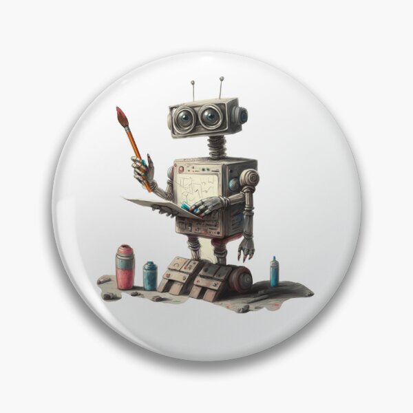 Item preview, Paint Bot designed and sold by cyborgcreations.