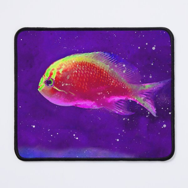 Artikelvorschau, Molly Gold Fisch Aquarell digitale Malerei entworfen und verkauft von getlyart.