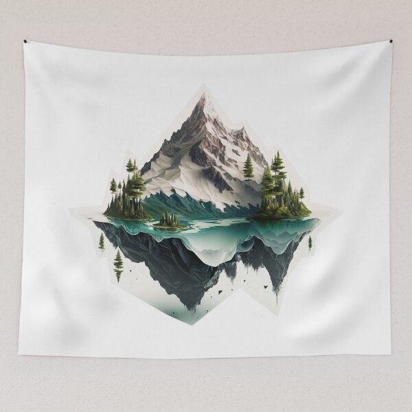 Item preview, Floating mountain designed and sold by Kadhaf.