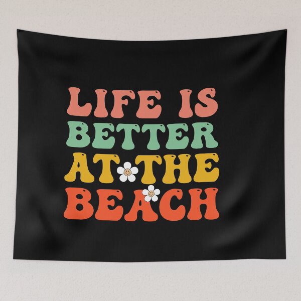 Item preview, Beach Lover Quotes: Life Is Better at the Beach designed and sold by AMINE  ★★★★★.