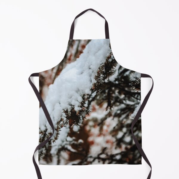 Item preview, Snow with autumn leaves in the background designed and sold by rogerhphoto.