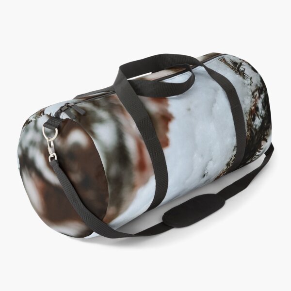 Item preview, Snow with autumn leaves in the background designed and sold by rogerhphoto.