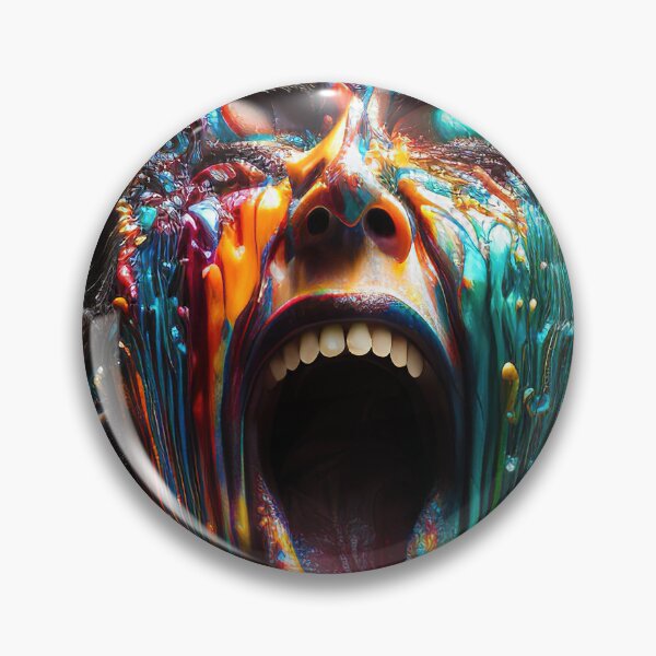 Item preview, Scream in paint designed and sold by RK - Shop.