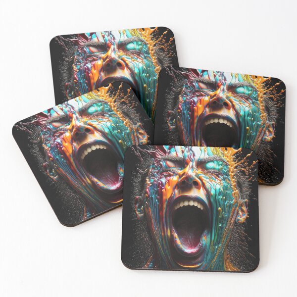 Item preview, Scream in paint designed and sold by RK - Shop.