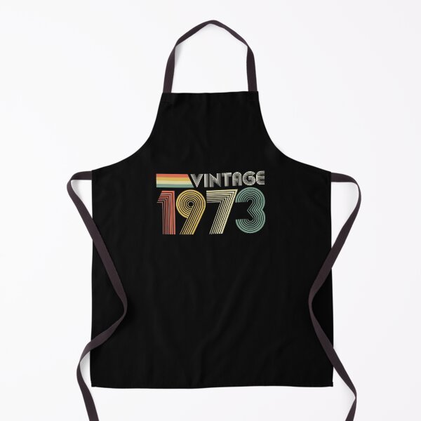 Vintage 1973, 50th Birthday Gift Apron