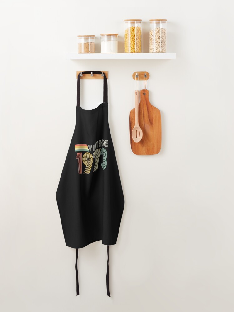 Alternate view of Vintage 1973, 50th Birthday Gift Apron