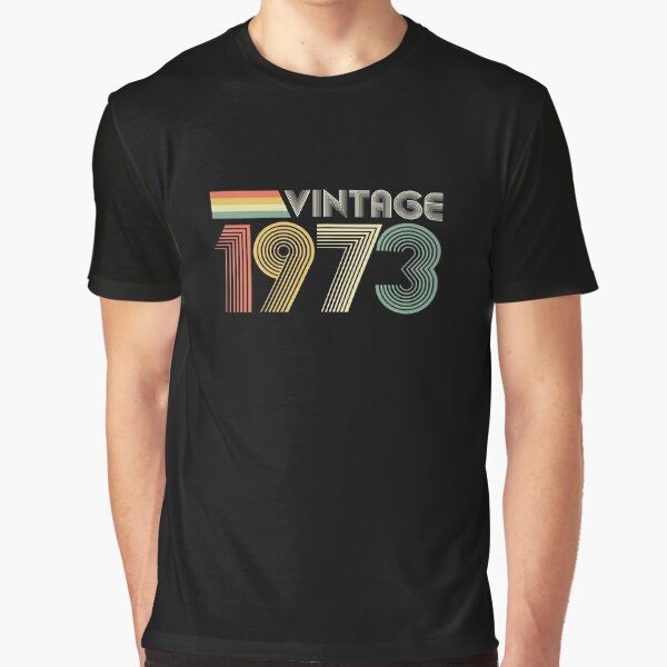Vintage 1973, 50th Birthday Gift Graphic T-Shirt