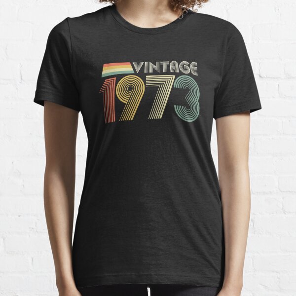 Vintage 1973, 50th Birthday Gift Essential T-Shirt