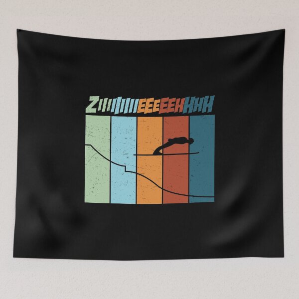 Item preview, Ski Jumping Pull Call Funny Ski Flies designed and sold by StrongShirts.