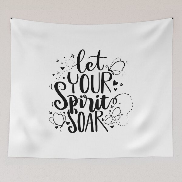 Item preview, Let Your Spirit Soar (black) designed and sold by Daluyong.