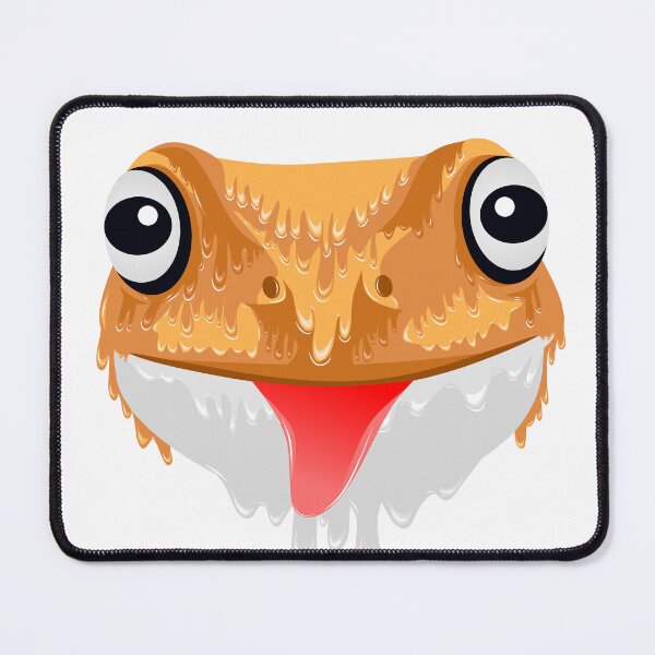 Item preview, Cute Orange Frog grime art designed and sold by AmsaOza.