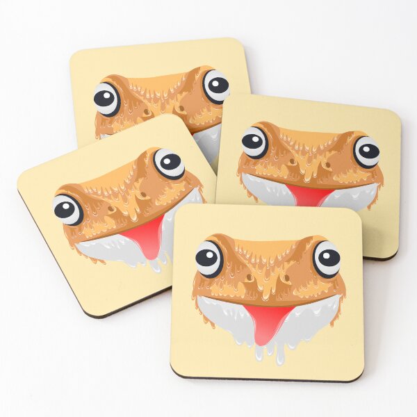 Item preview, Cute Orange Frog grime art designed and sold by AmsaOza.